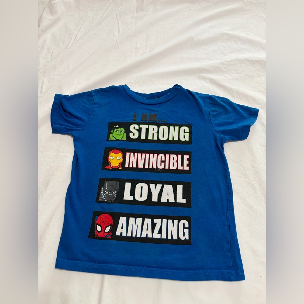 Blue Superhero Graphic T-Shirt (31)